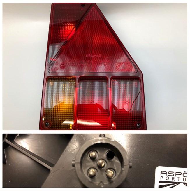 Baklykt Aspöck Earpoint 1 høyre 5-pol stikk