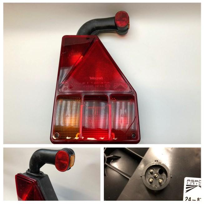 Baklykt Aspöck Earpoint 1 høyre mark. lys 5-pol stikk