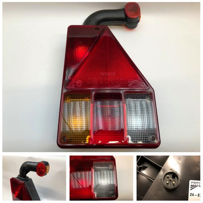 Baklykt Aspöck Earpoint 1 høyre mark. og ryggelys 5-pol stikk