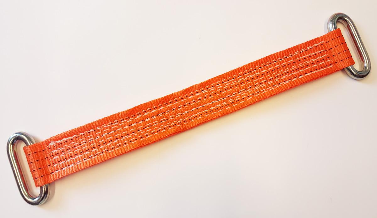 Hjulsurring bånd forankra med 2 x kædeøye L460mm