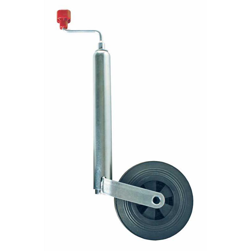 Støttehjul Ø48mm 150Kg AL-KO Compact 200x50mm hjul gummi/plast