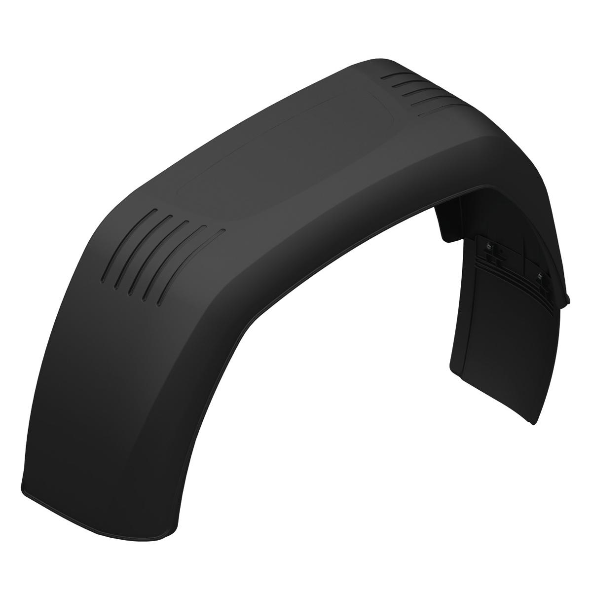 Skjerm enkelaksel B200 S706 H335/490mm, venstre