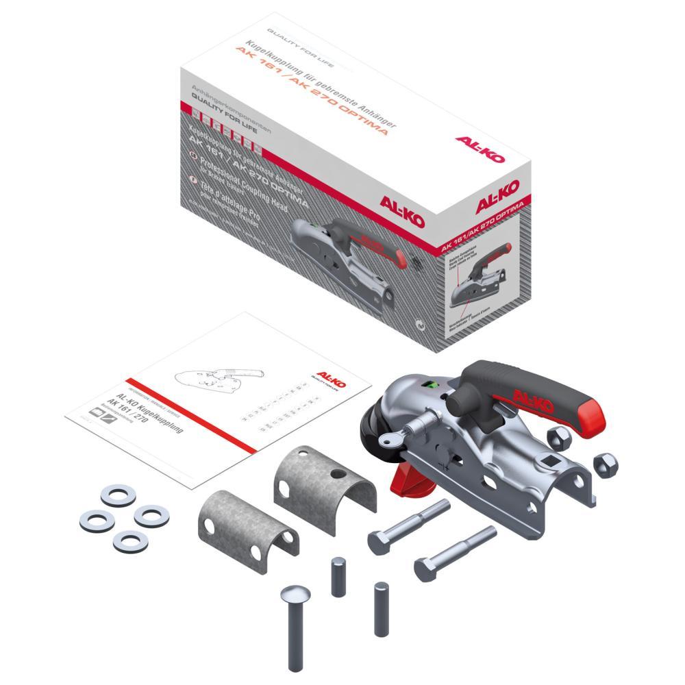 Kulekobling 2700Kg Ø35/40/45/50mm AL-KO AK270 med lås