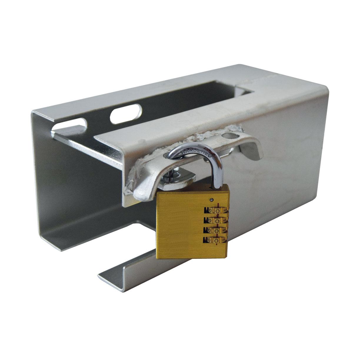Tyverisikring kasselås med kombinasjonslås,