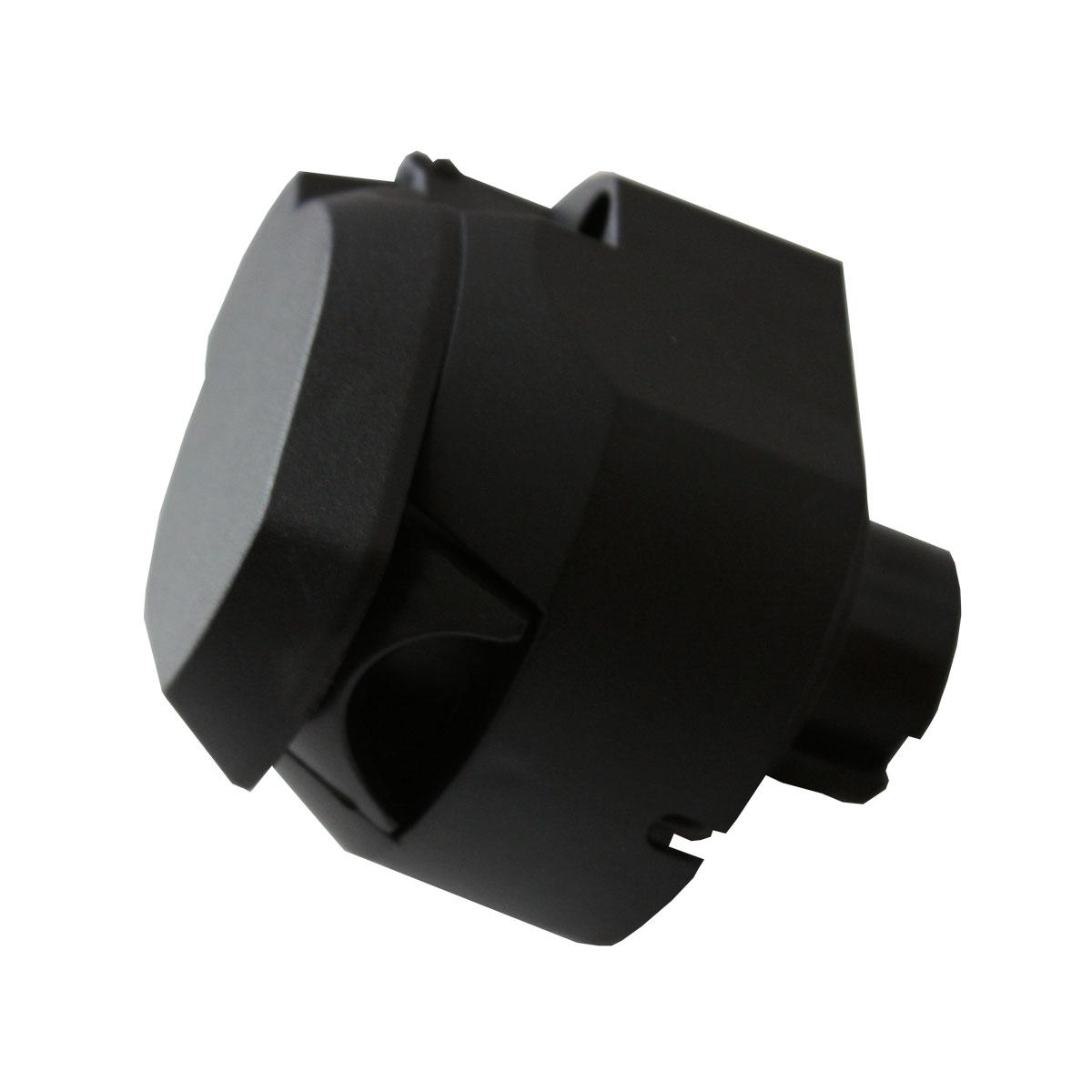 Stikkdose 13-pol 12V med tåkelyskontakt inkl gummitetning