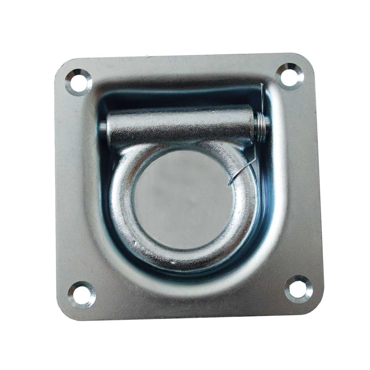 Surringsøye undersenket, 4 bolthull Ø7mm, Maks belastning: 800Kg