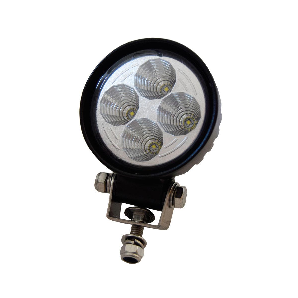 Arbejdslykt LED 9-32V rund 600 lumen