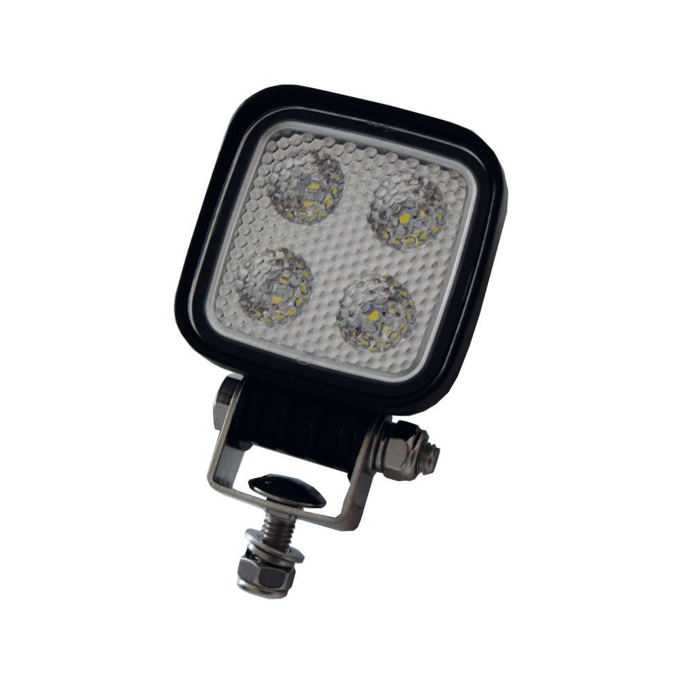Ryggelykt LED Firkantet 12-24V, 240 lumen, mål: 70x70x45,5mm