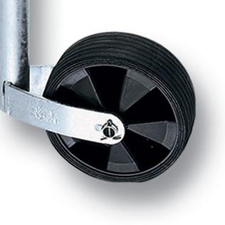 Hjul 215x65 AL-KO til støttehjul 200Kg, kunststof felg, nav Ø20x90mm