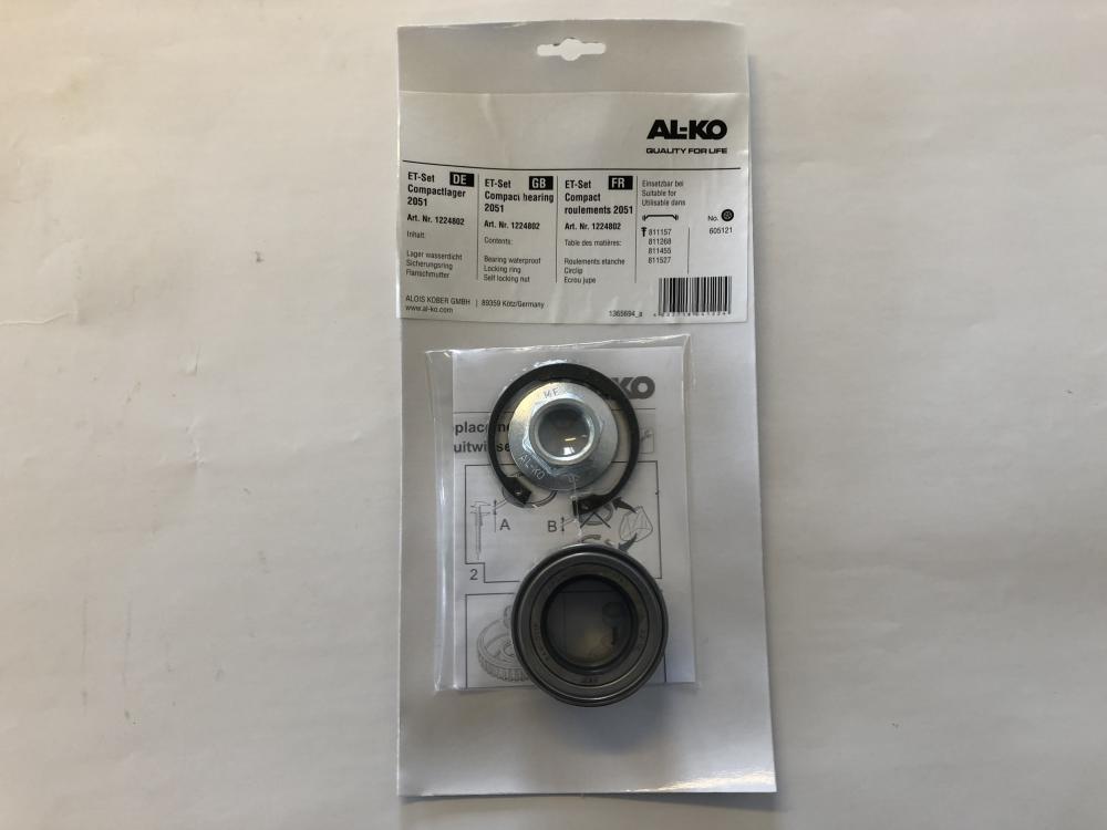 Hjullagersett, kompaktlager 34x64x37mm vanntett original AL-KO 2051