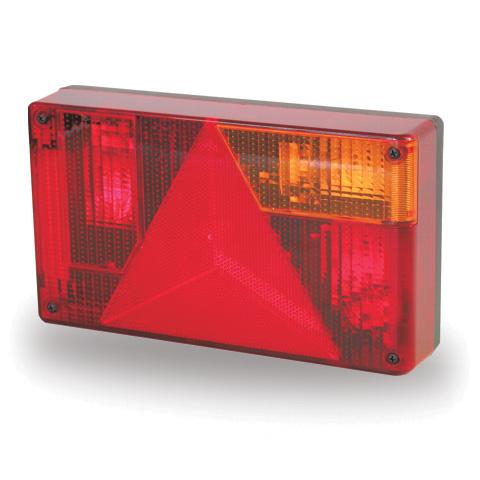 Baklykt Jokon 595 BBSKN 12V høyre nrpl. og tåkelys 5-pol stikk