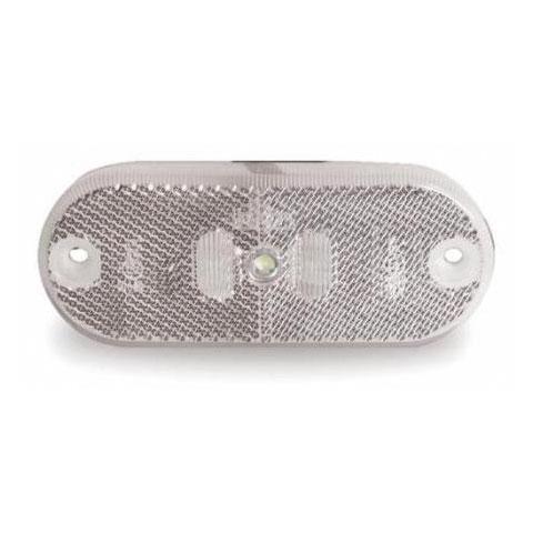 Markeringslykt LED hvit Jokon 2002 LED lykt PLR 24V 16,5cm kabel, Utgår