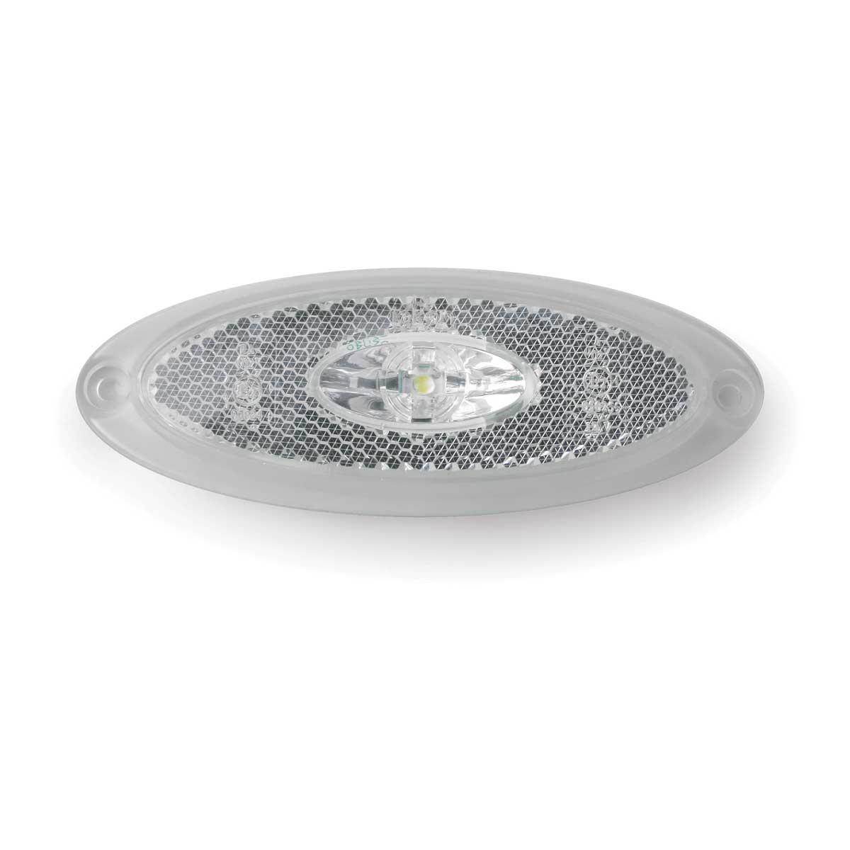 Markeringslykt LED hvit Jokon 2010 PLR C 12V 20cm kabel