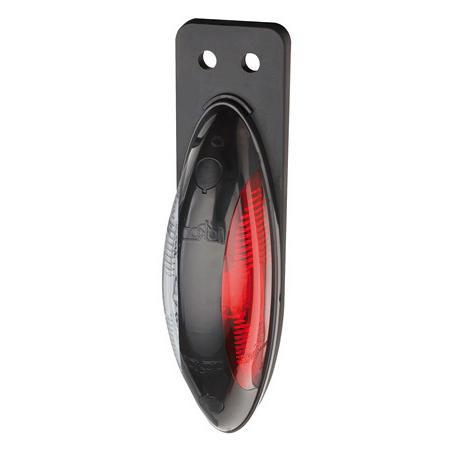 Markeringslykt LED hvit/rød Jokon 2011 SPL P 9-32V venstre 0,5m kabel, pendel, Utgår
