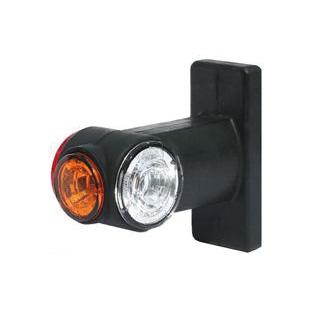 Markeringslykt LED hvit/rød Jokon 2020 SPL G 9-32V 33cm kabel