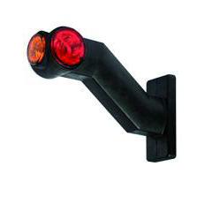 Markeringslykt LED hvit/rød Jokon 2020 SPL W 9-32V venstre, 25cm kabel