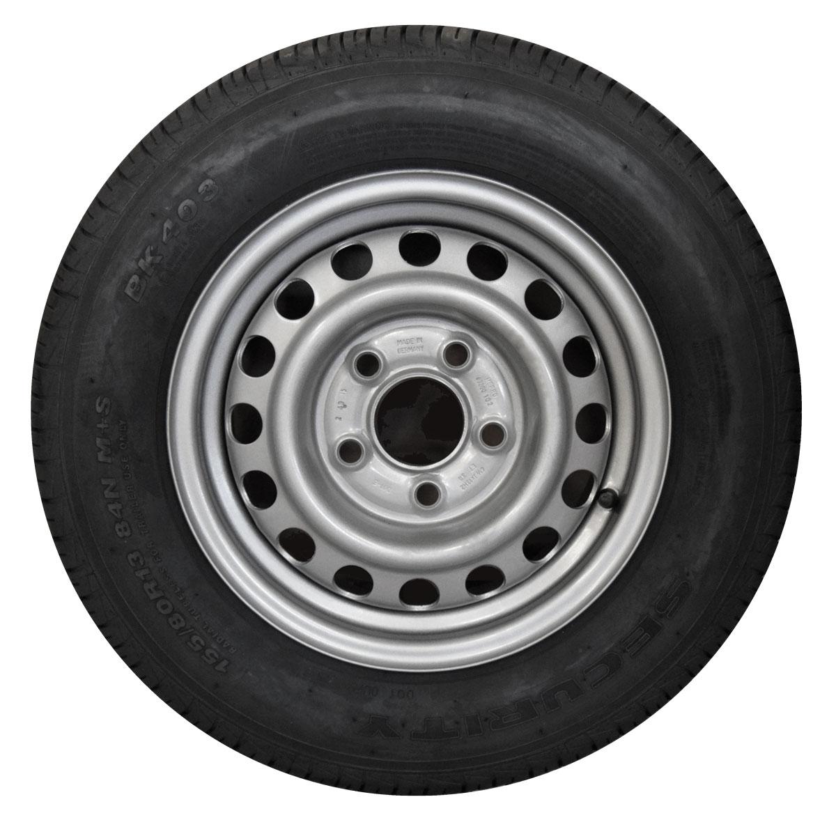 Hjul 155R13 TL 84N 5 bolthull