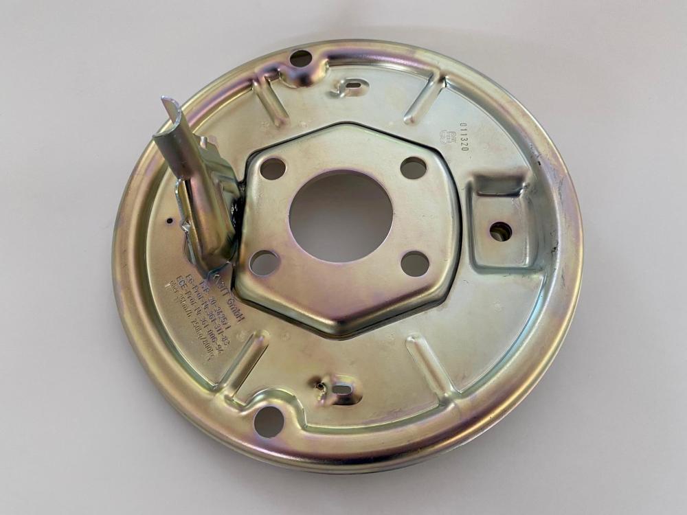 Ankerplate Knott 20-2425/1 200x50mm, Ø54mm senterhull