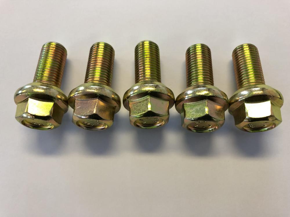 Hjulbolt sett (5 stk) M14x1,5x25mm Ifor Williams